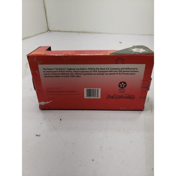 2002 Ertl Collectibles Texaco The American Tugboat Bank Third In A Series NIB - Picture 7 of 10